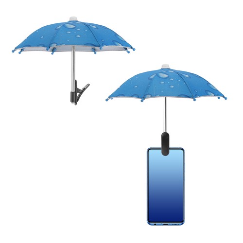2pcs phone umbrella adjustable - 2pcs,
