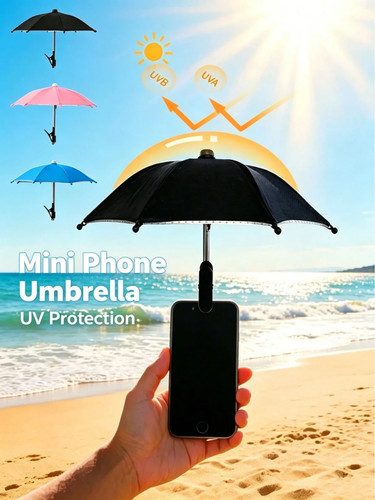 Phone sunshade umbrella - sunshade, holder