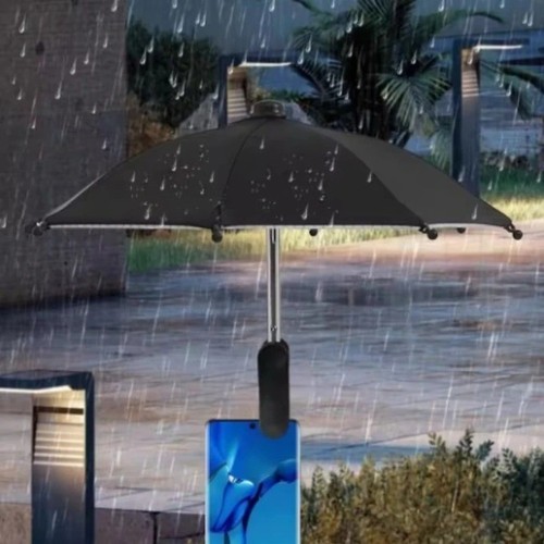 Retractable mobile phone shade - retractable,