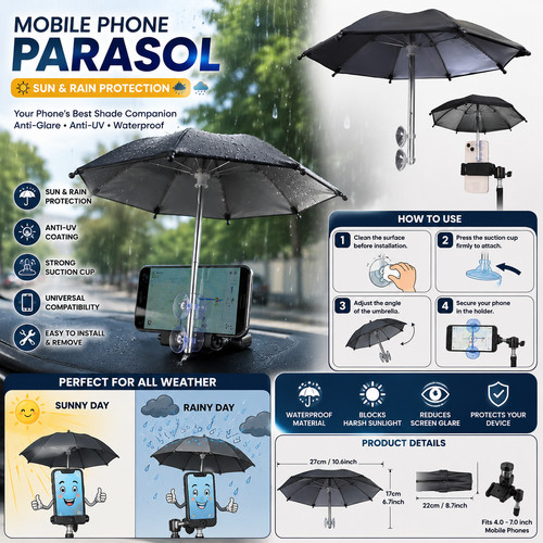 Mini sun shade mobile phone - mini,